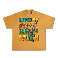 Peanut Butter saved by grace through faith Urban Heavy Tee - BundleAndBundleShop