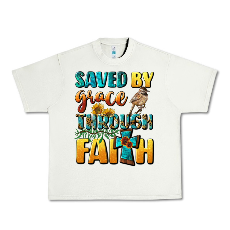 Saved By Grace Through Faith Urban Heavy Tee by BundleAndBundleShop | Teevron
