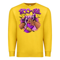 Lemon Boo-jee Halloween afro sneakers Premium Sweatshirt - RanaPortraitStore