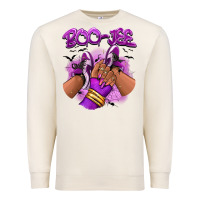 Sandshell Boo-jee Halloween afro sneakers Premium Sweatshirt - RanaPortraitStore