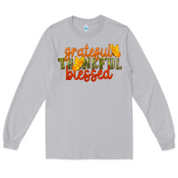 Moon Dust Fall Grateful Thankful Blessed Long Sleeve Tee - LillyAllenDesigns