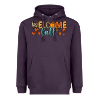 Plum Welcome Fall Heavyweight Hoodie - RanaPortraitStore