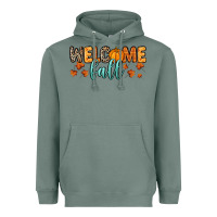 Sage Welcome Fall Heavyweight Hoodie - RanaPortraitStore