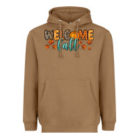 Toasted Coconut Welcome Fall Heavyweight Hoodie - RanaPortraitStore