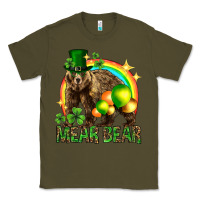 Army Green St. Patrick's Day mear bear Classic Tee - HowdyJamesFarm