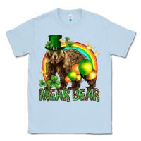 Dusty Blue St. Patrick's Day mear bear Classic Tee - HowdyJamesFarm