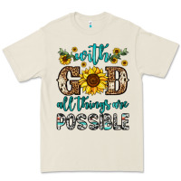 Bone with god all things are possible Premium Tee - OliviaCreatesArt