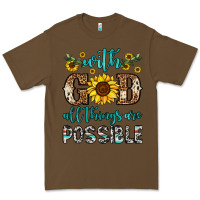 Cacao with god all things are possible Premium Tee - OliviaCreatesArt