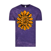 Cloud Purple orange gemstone Vintage Tee - RanaPortraitStore