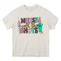 Nurses Call The Shots Heavy Core Tee | Teevron