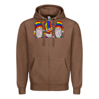 Chestnut pride gnome Zipper Hoodie - JahusDesignShop