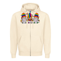 Sandshell pride gnome Zipper Hoodie - JahusDesignShop
