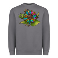 Storm western sunflower Heavyweight Sweatshirt - JahusDesignShop
