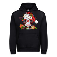 Black Christmas baby cow Urban Hoodie - Jasminsmagicworld