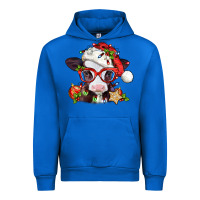 Cobalt Christmas baby cow Urban Hoodie - Jasminsmagicworld