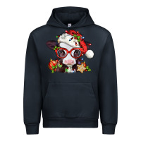 Navy Christmas baby cow Urban Hoodie - Jasminsmagicworld