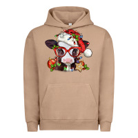 Pigment Burro Christmas baby cow Urban Hoodie - Jasminsmagicworld