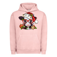 Pigment Salmon Christmas baby cow Urban Hoodie - Jasminsmagicworld