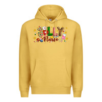 Antique Gold Christmas jolly nurse Premium Hoodie - Artiststas