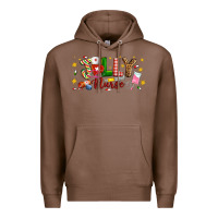 Chestnut Christmas jolly nurse Premium Hoodie - Artiststas
