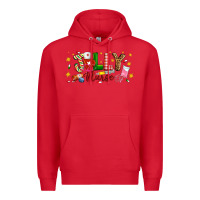 Red Christmas jolly nurse Premium Hoodie - Artiststas