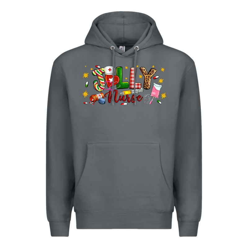 Christmas Jolly Nurse Premium Hoodie by Artiststas | Teevron