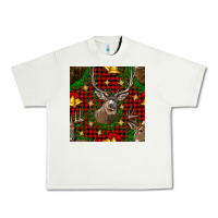 Pistachio christmas deer and bell seamless pattern Urban Heavy Tee - BundleAndBundleShop
