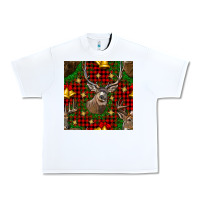 White christmas deer and bell seamless pattern Urban Heavy Tee - BundleAndBundleShop