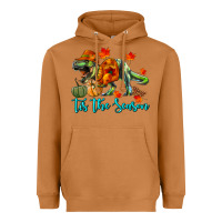 Meerkat T- Rex Tis The Season Heavyweight Hoodie - RanaPortraitStore