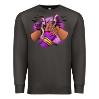 Smoke Halloween afro sneakers Premium Sweatshirt - RanaPortraitStore