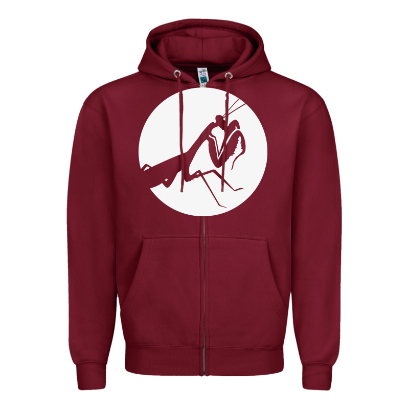 Praying Mantis Zipper Hoodie by DesigneFamous | Teevron