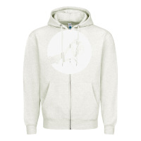 Oatmeal Heather praying mantis Zipper Hoodie - DesigneFamous