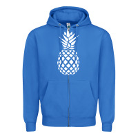 True Royal pineapple sunset Zipper Hoodie - DesigneFamous