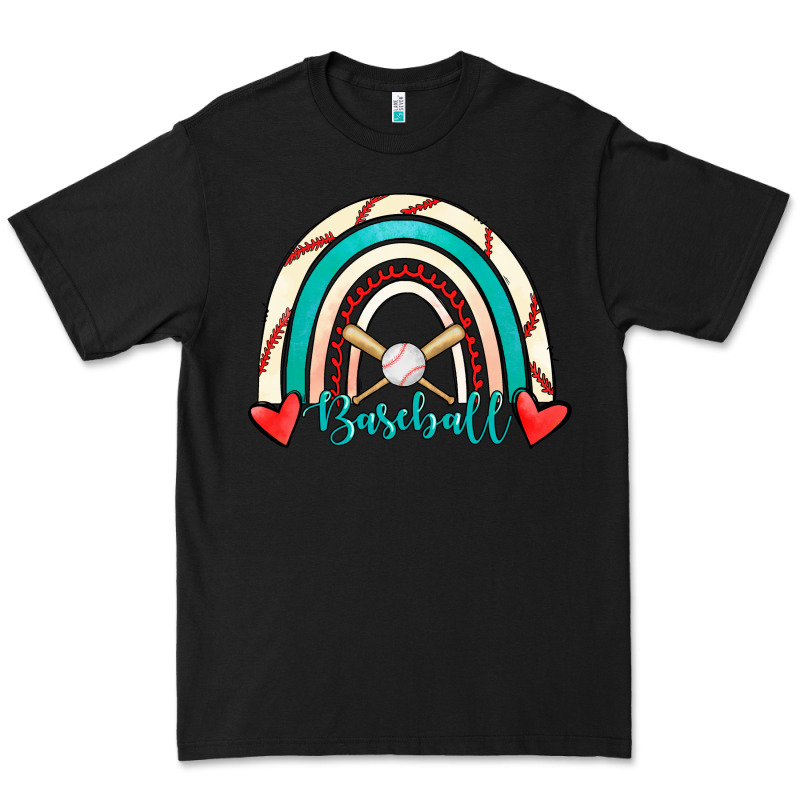 Baseball Rainbow Premium Tee by RanaPortraitStore | Teevron