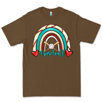 Cacao Baseball Rainbow Premium Tee - RanaPortraitStore