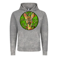 Cloud Rock red brocket deer christmas Vintage Hoodie - LillyAllenDesigns