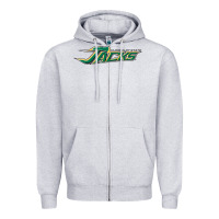 Heather Grey hsu jacks Zipper Hoodie - DesigneFamous