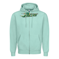 Seafoam hsu jacks Zipper Hoodie - DesigneFamous