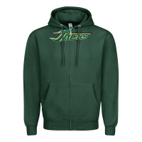 Sports Green hsu jacks Zipper Hoodie - DesigneFamous