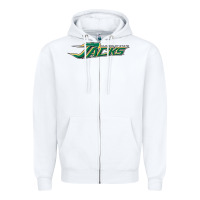 White hsu jacks Zipper Hoodie - DesigneFamous