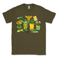 Army Green St. Patrick's Day Nurse coffee cups Classic Tee - HowdyJamesFarm