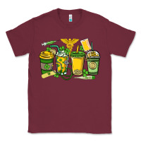 Burgundy St. Patrick's Day Nurse coffee cups Classic Tee - HowdyJamesFarm