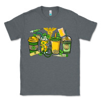 Charcoal Heather St. Patrick's Day Nurse coffee cups Classic Tee - HowdyJamesFarm