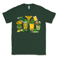 Sports Green St. Patrick's Day Nurse coffee cups Classic Tee - HowdyJamesFarm