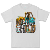 Dove Grey wild child kids car Premium Tee - OliviaCreatesArt