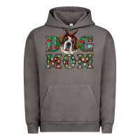 Pigment Tornado Western Christmas Dog Mom St Bernard Urban Hoodie - RanaPortraitStore