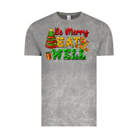 Cloud Rock be merry eat well Vintage Tee - FaDigitalArtStudio