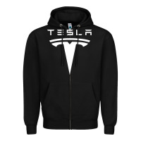 Black small car design Zipper Hoodie - DesigneFamous