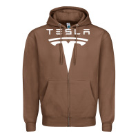 Chestnut small car design Zipper Hoodie - DesigneFamous