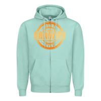 Seafoam best grandpa Zipper Hoodie - DesigneFamous
